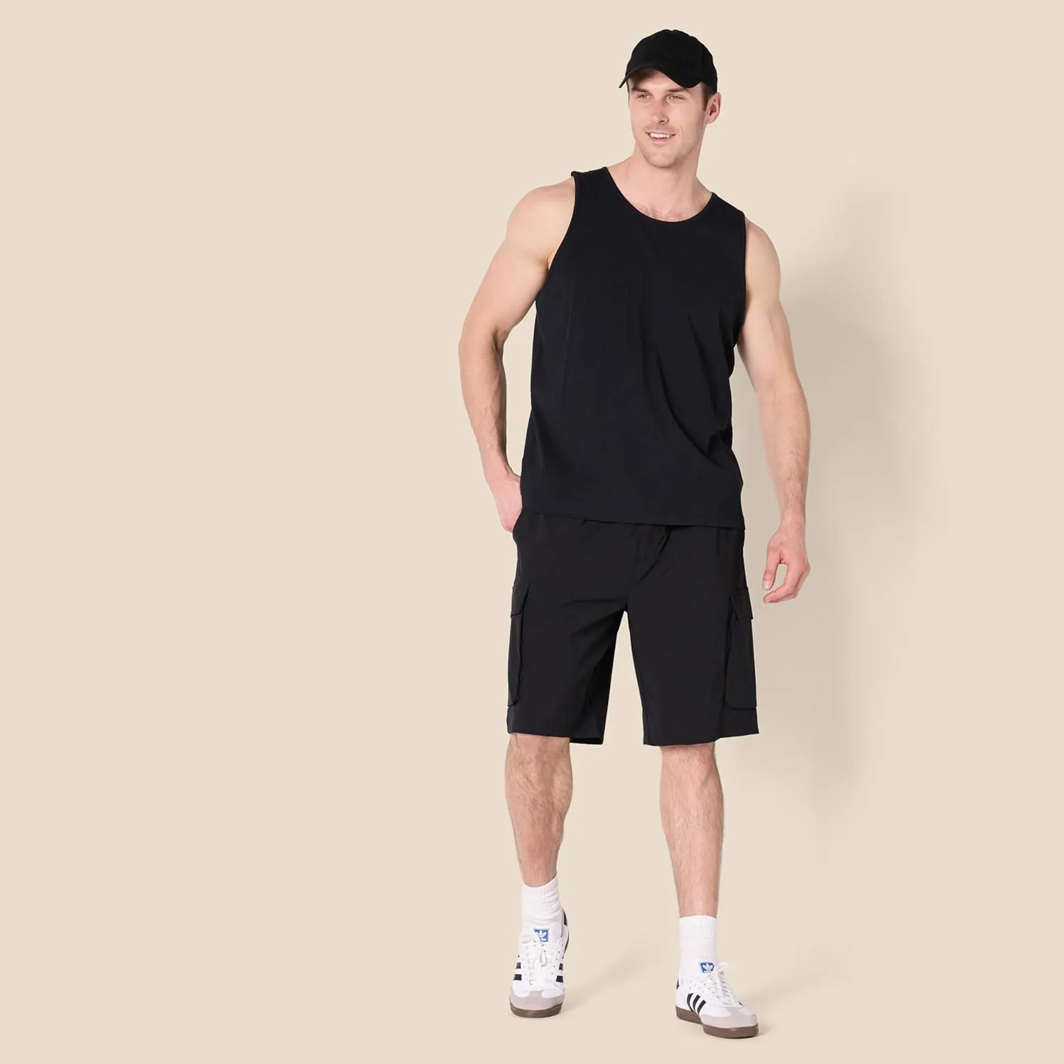 Amazon Essentials Men's Tank Top, Regular-Fit Undershirt