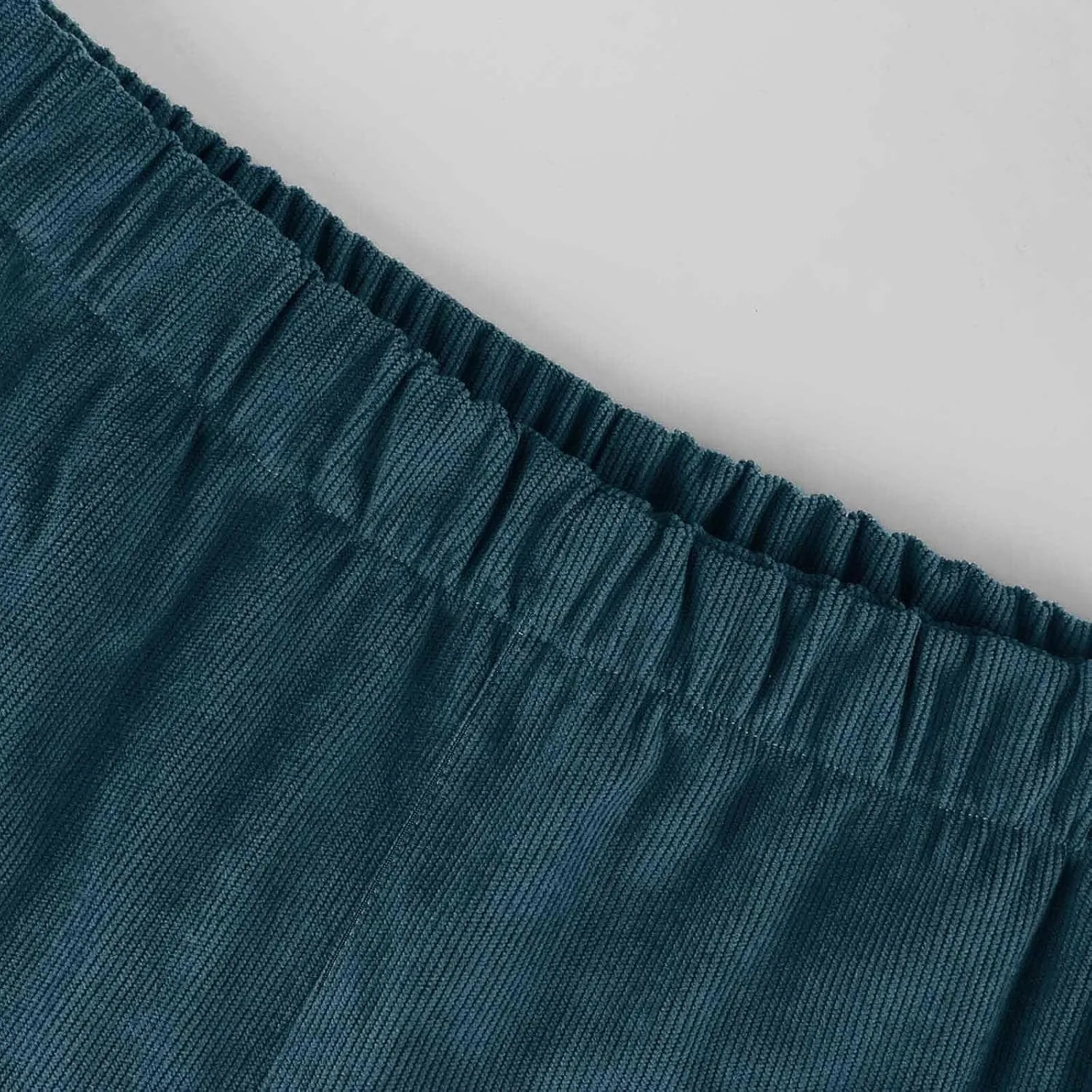 Corduroy Pants Women Casual Elastic High Waisted Flare Pants Bell Bottom Comfy Work Pants Cord Trousers Pants