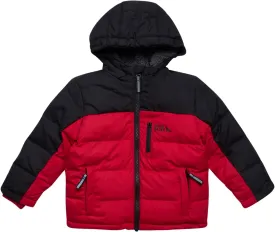 Eddie Bauer Toddler Winter Jacket - Heavyweight Quilted Down Jacket, Insulated Hooded Coat for Toddler Boys and Girls (2T-4T)