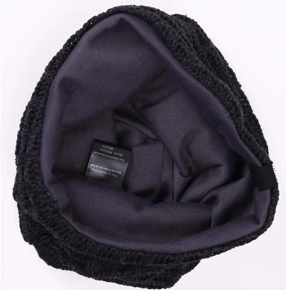 FORBUSITE Mens Slouchy Long Oversized Beanie Knit Cap for Summer Winter B08