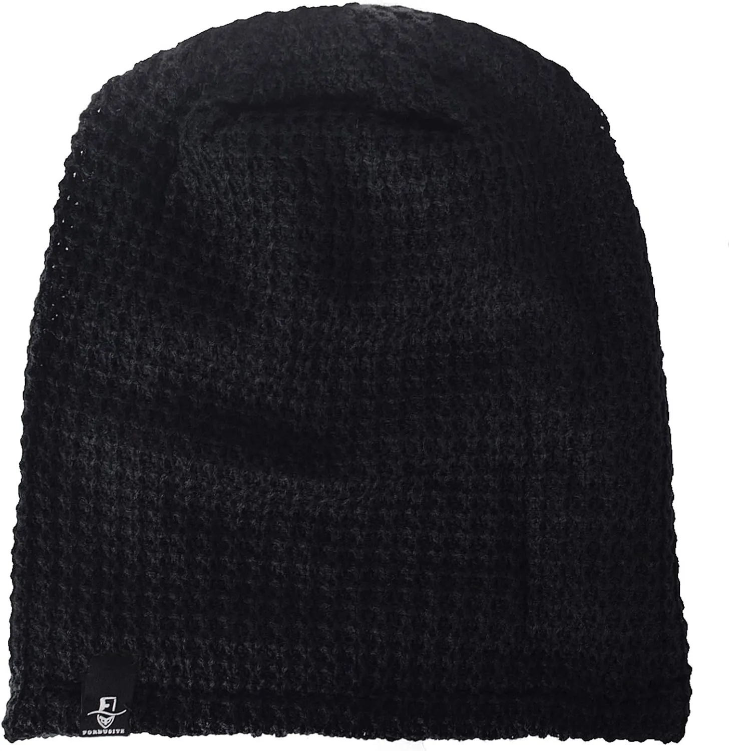 FORBUSITE Mens Slouchy Long Oversized Beanie Knit Cap for Summer Winter B08