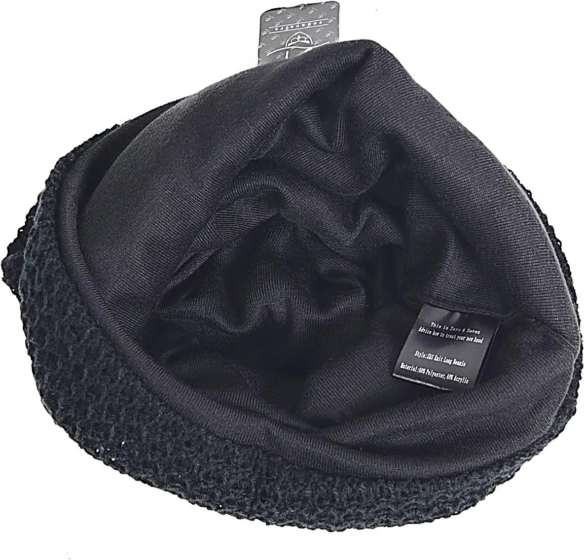 FORBUSITE Mens Slouchy Long Oversized Beanie Knit Cap for Summer Winter B08