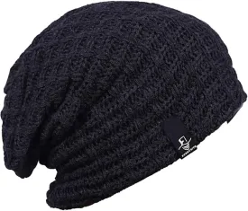 FORBUSITE Mens Slouchy Long Oversized Beanie Knit Cap for Summer Winter B08
