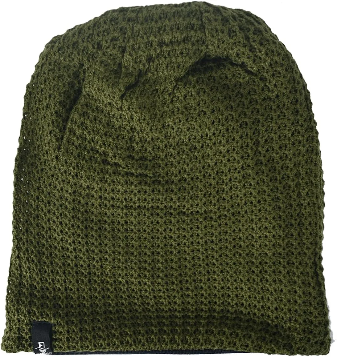 FORBUSITE Mens Slouchy Long Oversized Beanie Knit Cap for Summer Winter B08