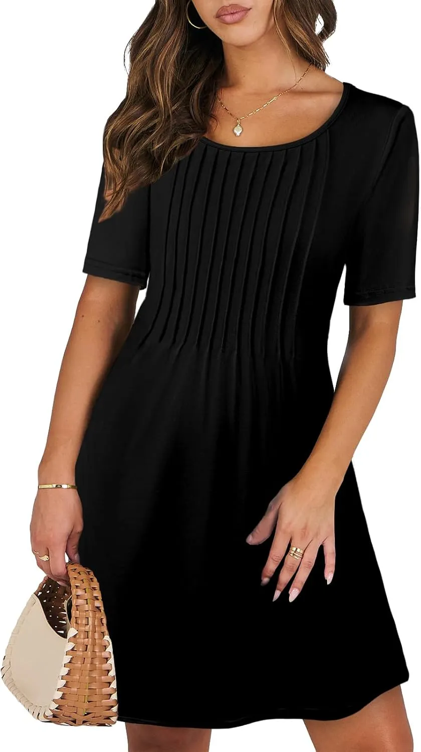 MixShe Summer Dresses for Women Casual Spring Midi Dress S-XXXL