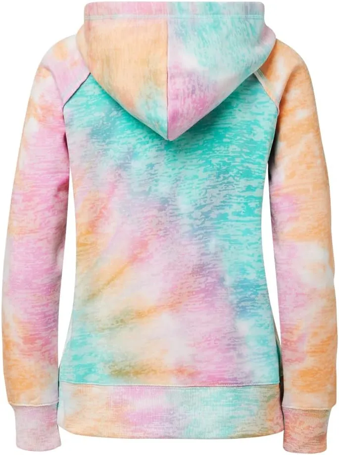 MV Sport Tie Dye Sweatshirts Hoodies for Women Rainbow Lightweight Pullover - Cotton Fleece Hoodie for Fall Winter Outfits