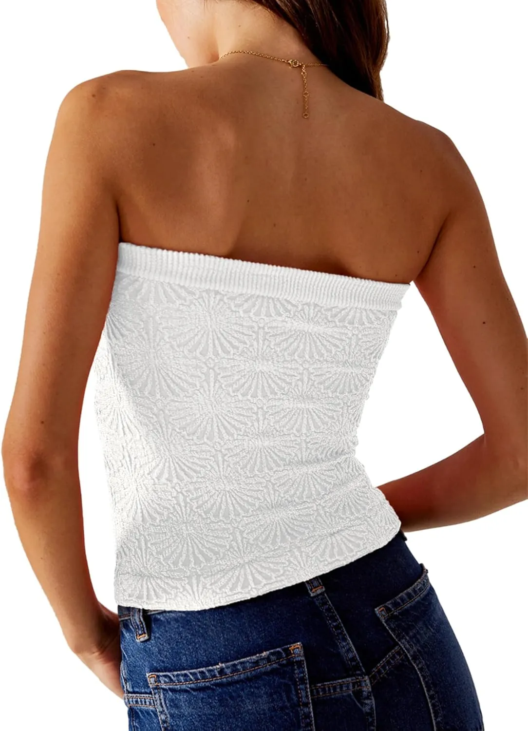 SAMPEEL Tube Tops for Women Summer Outfits Trendy 2024