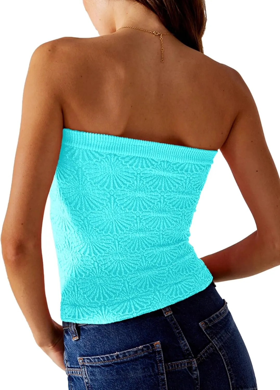 SAMPEEL Tube Tops for Women Summer Outfits Trendy 2024